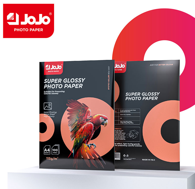 115g Single-Sided A4 Glossy Photo Paper with new-colourbag