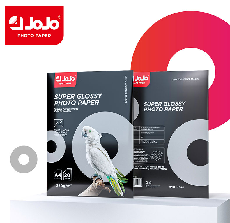230g Single-Sided A4 Glossy Photo Paper with new-colourbag