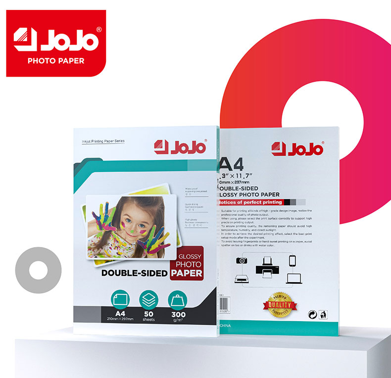 300g double-Sided A4 Glossy Photo Paper with classic-colourbox
