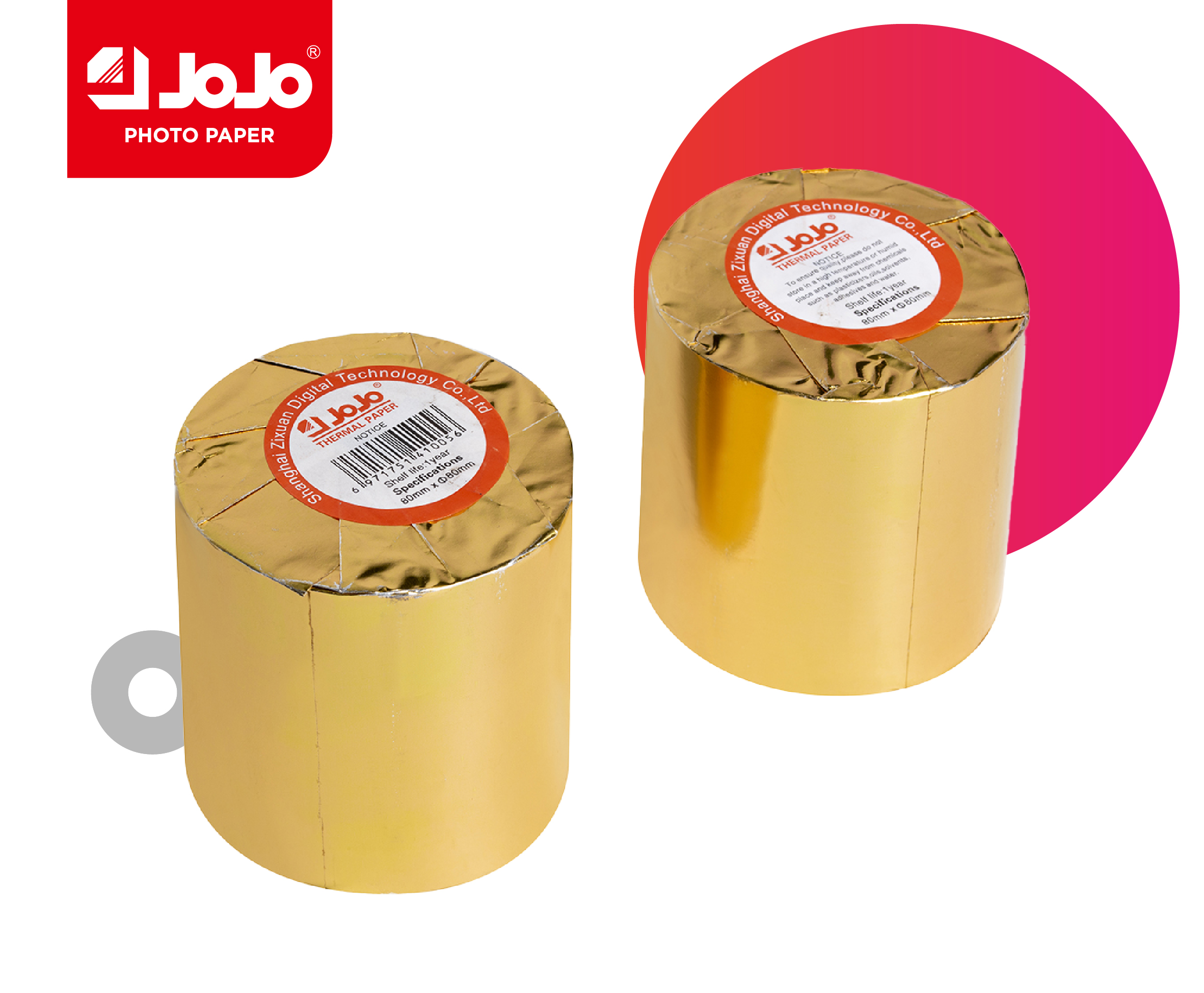 JL-2001 80*80mm Cashier Note Taking Printing Thermal Paper