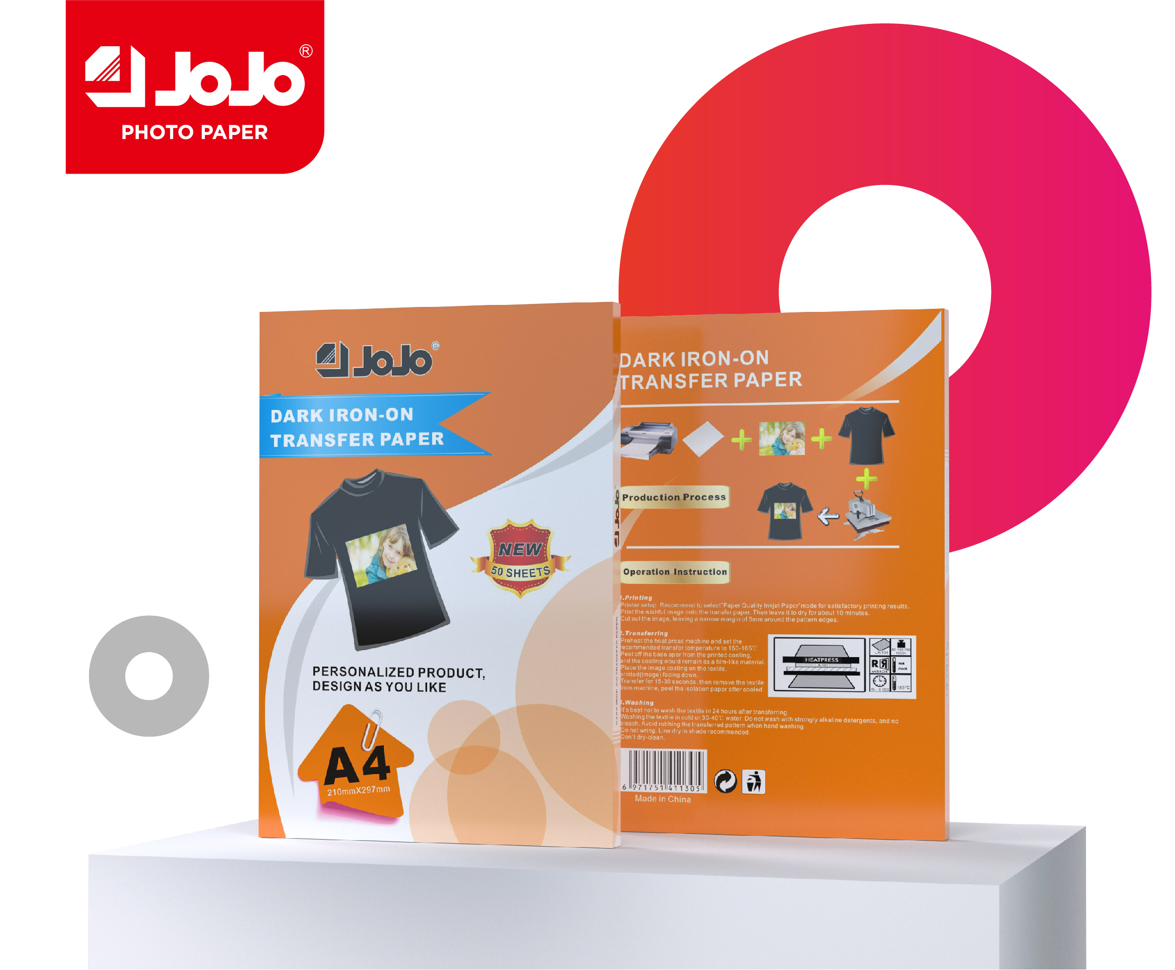 JH-3002-1 Smooth Durable Thermal Transfer Paper
